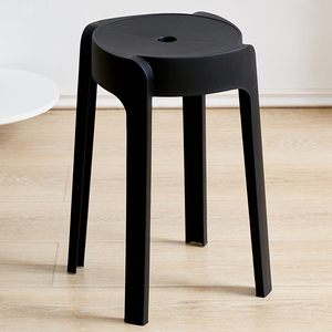 2026 New Nordic Style Plastic <strong>Stool</strong> Chair Stackable Design <strong>Stool</strong> Round Plastic <strong>Stool</strong> for <strong>Dining</strong> <strong>Table</strong> and Coffee <strong>Table</strong> - Product Image 6