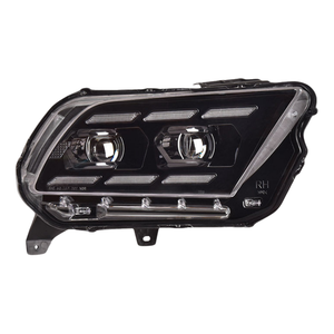 DOS pour Ford <span class=keywords><strong>Mustang</strong></span>, ensemble <span class=keywords><strong>de</strong></span> phares, modèles 10-14, <span class=keywords><strong>Mustang</strong></span> modifié avec des phares à LED, <span class=keywords><strong>feux</strong></span> <span class=keywords><strong>de</strong></span> <span class=keywords><strong>jour</strong></span>, clignotants - Product Image 2