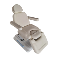 Lit de traitement électrique multifonctionnel de luxe pour soins gynécologiques et réparation du plancher pelvien, creux en U