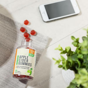 Fabricant d'équipement d'origine Gommes avec étiquette personnalisée pour les cheveux Gommes vitaminées pour la peau et le collagène à la biotine pure Gommes au vinaigre de cidre Acide folique et vitamine B12 - Product Image 2