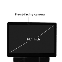 Écran d'appui-tête Android 13 IPS 10,1 pouces avec caméra frontale, GPS, carte SD, Wi-Fi pour divertissement des sièges arrière, publicité 4G pour taxi, voiture
