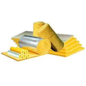 Moderne 48kg/m3 Glaswolle Woll rolle Isolier decke 25mm 50mm Feuerfester <span class=keywords><strong>ISO</strong></span>-zertifizierter Aluminium folien schaum Kunststoff-Bester Preis - Product Image 6