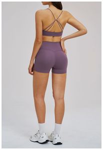Top Deportivo para Mujer, de Secado Rápido, Acolchado, Transpirable, Elástico en Cuatro Direcciones, para Yoga y Gimnasio, con Tirantes Delgados, Cuello en V, Cintura Alta - Product Image 3
