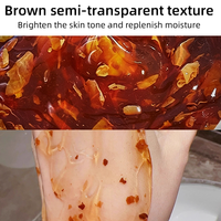 Masque Gel au Collagène de Pétales de Rose Naturels Hydratant et Apaisant à l'Essence de Rose et Vitamine C, Améliore les Rougeurs, la Sensibilité et la Pigmentation