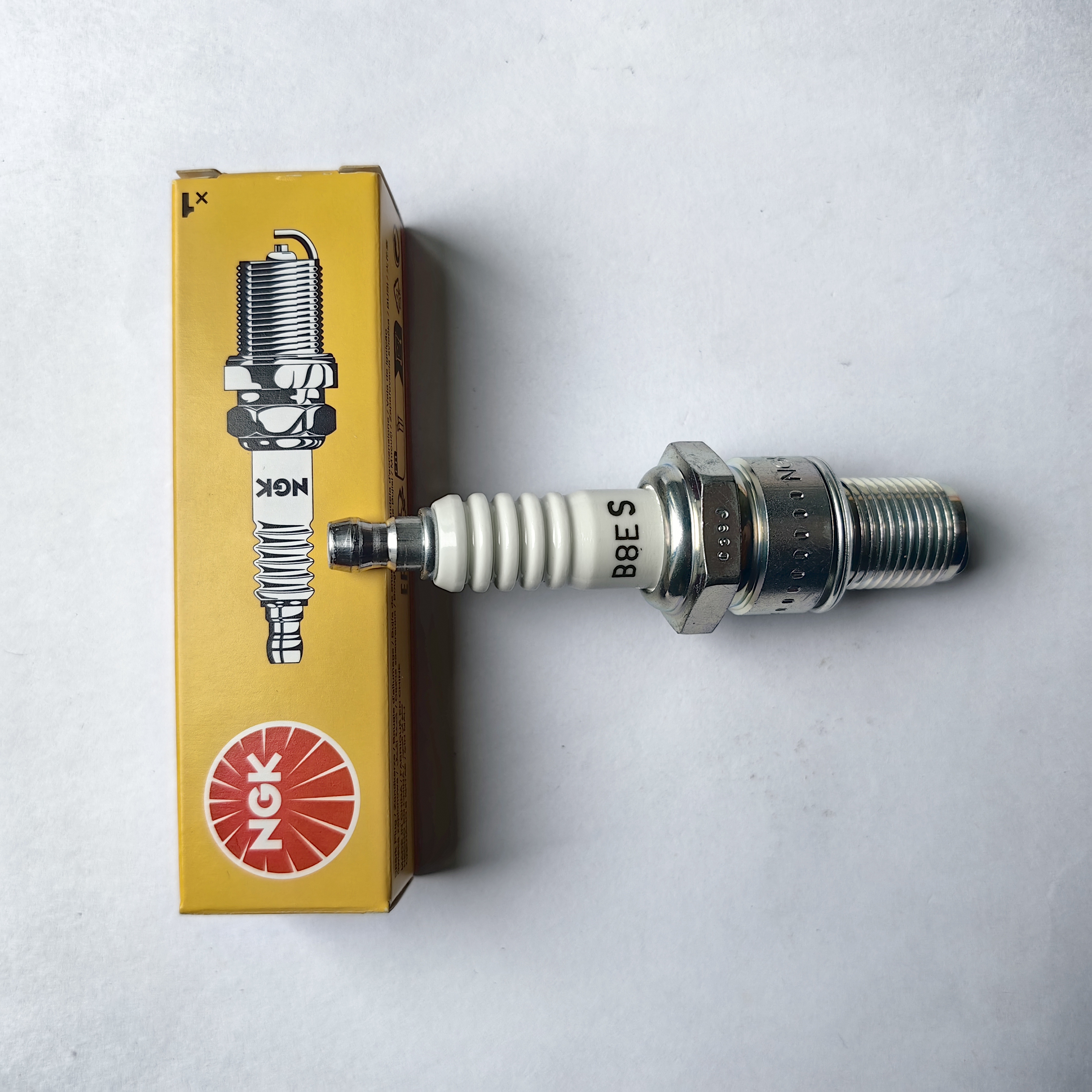 NGK B8ES Spark Plugs for Honda Motorcycles - Reliable Performance