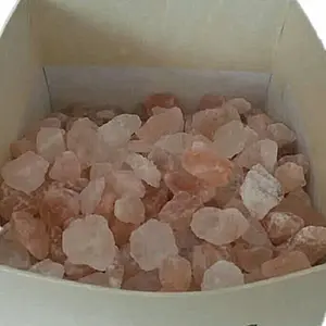 Rosso sale Dell'himalaya sabbia prezzo granulare formato di cristallo di sale di sabbia