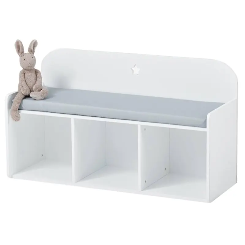 Meuble de rangement en bois pour enfants, 3 cubes, livre de Collection Nook, organisateur de jouets, meuble de rangement pour enfants, banc de rangement pour enfants