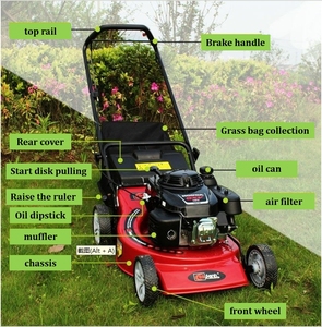 Hot Bán 18-Inch Tự Hành Xăng Máy Cắt Cỏ Với Cỏ Lớn Bộ Sưu Tập Chức Năng Có Thể Gập Lại Xử Lý Cho Tự Làm Vườn Chăm Sóc - Product Image 3