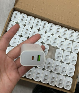 20W de carga rápida USB2.0 Tipo-C Adaptador de corriente Pd UE EE. UU. Enchufe Cargador de puertos duales para protección <span class=keywords><strong>OT</strong></span> de computadora portátil - Product Image 4