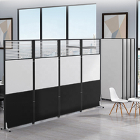 YDPF-71 moderne pliable écran cloison mobile bureau table diviseur cloison panneau mur bureau cloisons mur