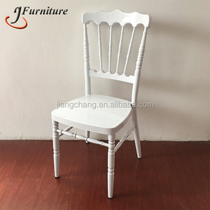 นโปเลียนเหล็กสีขาวเก้าอี้โรงแรมสำหรับงานแต่งงาน - Product Image 2