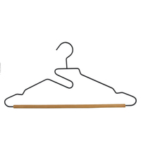 Nouveau Design tendance cintres en bois forgé vintage pour magasin de vêtements