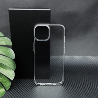 Coque rigide transparente en cristal de haute qualité pour iPhone 18 17 16 15 14 13 12 Pro Max – Étui de téléphone transparent en PC pour impression UV