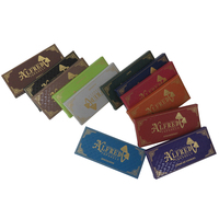 Boîte-cadeau de barre de chocolat de luxe personnalisée écologique estampage à chaud gaufrage impression UV sur l'emballage des aliments pour chocolats de qualité supérieure