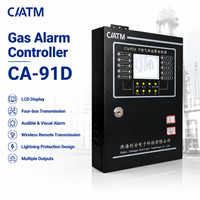 Contrôleur d'alarme de gaz industriel CA-91D RS485, système de surveillance des fuites de gaz avec écran LCD et sortie relais