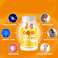 Complément alimentaire multi-vitamines CQ10 Energy Booster avec ginseng pour l'antioxydation et le système immunitaire, capsules CQ10