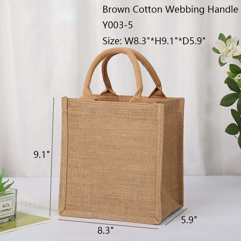 Wholesale Jute Bags Eco-Friendly Durable Shopping Totes
