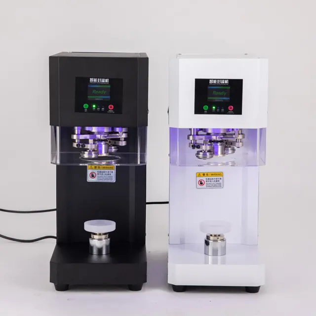 غير الدوارة يمكن أن تساعدك بوبا آلات الختم ماكينة القهوة يمكن السداده الألومنيوم علب البيرة تعليب آلات للبيع