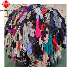 Prêt à expédier 1kg 10kg 25kg Chiffons industriels en coton issus de t-shirts usagés, déchets de coton, balles de 10kg, chiffons de nettoyage industriels - Product Image 3