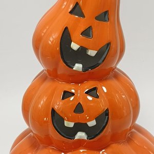 Decoración de escaparate de <span class=keywords><strong>calabaza</strong></span> de Halloween para centro comercial, <span class=keywords><strong>calabaza</strong></span> hueca de cerámica, estilo europeo moderno, tamaño personalizable - Product Image 3