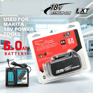 Batería de Litio Inalámbrica Personalizable Compatible con <span class=keywords><strong>18V</strong></span> 3.0Ah-6.0Ah, Catodo LiFePO4, 500 Ciclos, para BL1860 BL1850 BL1840 - Product Image 1