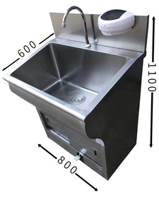 Fregadero Quirúrgico de Acero Inoxidable Hochey para una Higiene de Manos Eficiente en Quirófanos, <span class=keywords><strong>Lavamanos</strong></span> Médico - Product Image 6