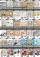 Aretes de Plata de Ley 925 con Esmalte en Forma de Corazón, Aretes de Goku, Aretes de Aro, Conjunto de Collar y Pendientes