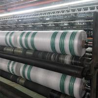 Agriculture Vierge HDPE Film Rétractable Souple Soluble Dans L'eau Palette Cargo Net Wrap Maille Plastique pour Fruits et Aliments Emballage