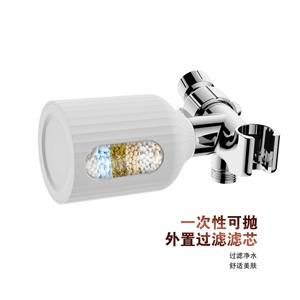 Cartucho de filtro para ducha de mano Pu Meilin WB2092CP-BK, negro, purificador de agua de repuesto para cabezales de ducha - Product Image 5
