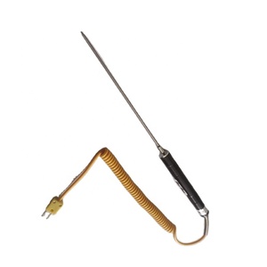 <span class=keywords><strong>Sonde</strong></span> de thermocouple de type K pour usage industriel avec poignée de connexion, longueur 100 mm - Product Image 1