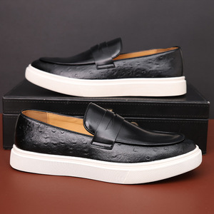 Zapatos de Vestir para Hombre, Tallas 38-46, Transpirables, Estilo Británico, Mocasines, Zapatos Sin Cordones para Hombre - Product Image 5