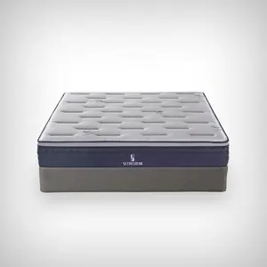 Belle le matelas de lit à ressort comprimé avec mousse à mémoire de forme