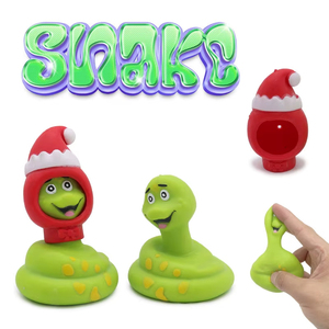 Juguete Antiestrés de Serpiente de Material Suave de Ascenso Lento para Aliviar la Ansiedad, Sensorial, para Niños y Adultos, Ideal para la Oficina y el Escritorio - Product Image 2