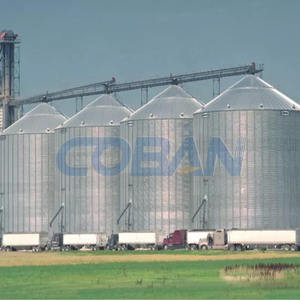 1000-8000Ton mısır buğday tahıl Silo düz alt soya unu depolama Silo kanatlı hayvancılık çiftlik yem hattı hammadde mağaza - Product Image 1