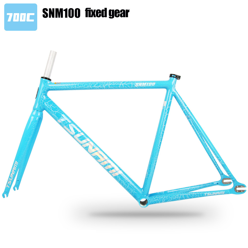 サーファー フレームセット サイズ55 700C Fixed Gear Bike Frameset 49 52 55 58CM 2025 TSUNAMI SNM100