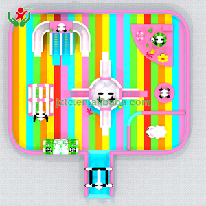 2025 Trung Quốc phổ biến Panda chủ đề Inflatable nổi công viên nước Inflatable nổi lâu đài bouncy công viên nước cho trẻ em và người lớn - Product Image 3