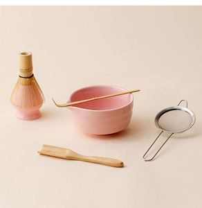 Kit Portátil para Preparar Matcha, Juego Completo de Cerámica con Bolsa de Viaje, Batidor de Bambú, Chashaku y Bolsa de Almacenamiento - Product Image 3