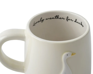 Tazza in gres con disegno di anatra Bramble Farm |   Confezione Regalo |   Tazza Artigianale per Caffè e Tè |   Design Rustico in Stile Fattoria - Product Image 2