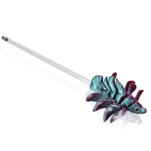 <span class=keywords><strong>Betta</strong></span> <span class=keywords><strong>Pesce</strong></span> <span class=keywords><strong>Betta</strong></span> <span class=keywords><strong>Pesce</strong></span> in Plastica Stampata 3D-Leggero Acquario Decorazione di Pesci Espositore di Formazione di Aiuto Giocattolo Giunti mobili per i Pesci - Product Image 5