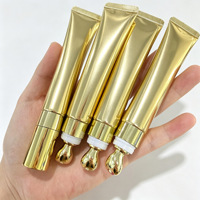Baume à lèvres hydratant au peptide de luxe en tube compressible, végétalien, brillant et nourrissant, marque privée