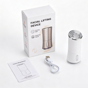 Masajeador Facial Portátil para el Cuidado de la Piel, Uso en Casa y Viajes, 3 Modos, Recargable por USB-C, Reductor de Papada, Masajeador Facial con Ventosas - Product Image 1