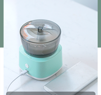 Vente chaude Hachoir alimentaire portable et USB pour gingembre, ail, légumes, mini mixeur électrique, machine pour compléments alimentaires pour bébés