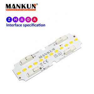 Tùy chỉnh tuyến tính 2835 LED <span class=keywords><strong>PCB</strong></span> <span class=keywords><strong>Module</strong></span> 1F văn phòng/ánh sáng trong nhà với 200LM/W skd Bộ dụng cụ và các bộ phận - Product Image 4