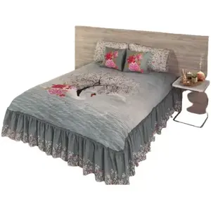 Edredón Doble Carla Depot Odile Swan con 2 Cojines, Ropa de Cama para Toda Temporada, Estilo Moderno - Product Image 1