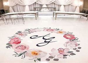 <span class=keywords><strong>Vinile</strong></span> PVC/<span class=keywords><strong>Vinile</strong></span> Stampabile/Pellicola Adesiva in PVC Bianco Lucido/Opaco di Alta Qualità per Decorazioni di Piste da Ballo e Matrimoni - Product Image 4