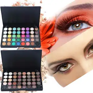 Makeup Eyeshadow Palette No Logo Glitter Cosmetics 40 Color Professional Natural Matte Maquillaje Eyeshadow Palette