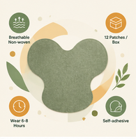 Fournisseur Vérifié – Patch Rapide Contre la Douleur au Genou, Plâtre Herbal à l'Armoise, Autocollant d'Acupression de Médecine Chinoise, Fourniture Directe OEM ODM