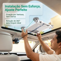 Support magnétique pour kit Starlink Mini V4, support de fixation pour voiture, accessoires