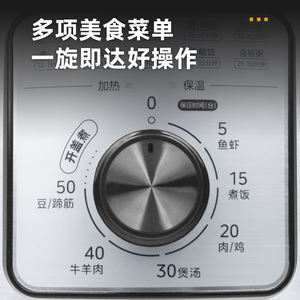 Olla a Presión Eléctrica Midea de 4L, Acero Inoxidable, Operación con un Solo Toque, Olla Arrocera Multifuncional - Product Image 1