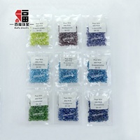 Pierres en vrac de zircone cubique synthétique Baifu 3A en forme de poire, couleurs variées, pour la fabrication de bijoux